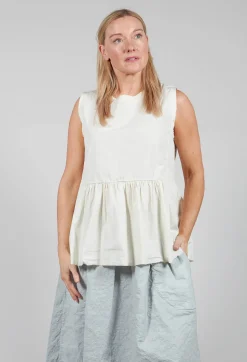 Tunic Blouse in Chalk