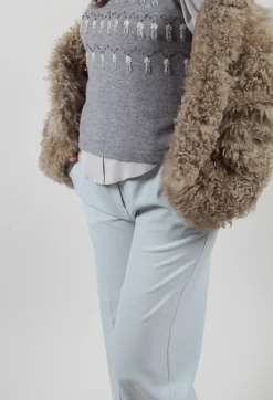 Twill Trousers in Blue