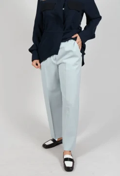 Twill Trousers in Blue