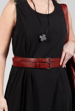 Twin Belt in Cinnamon