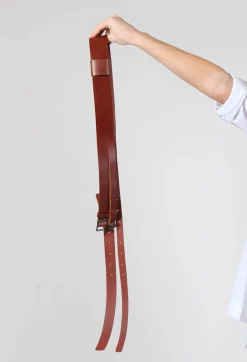 Twin Belt in Cinnamon
