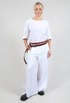 Twin Belt in Cinnamon