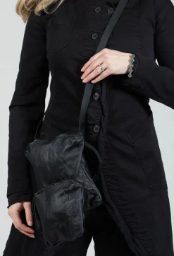 Twin Pocket Bag in Black Original