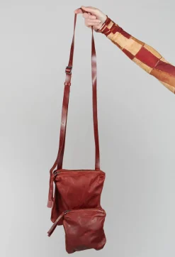 Twin Pocket Bag in Waxy Cinnamon