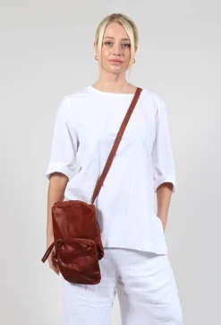 Twin Pocket Bag in Waxy Cinnamon