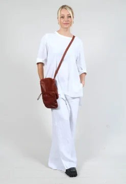 Twin Pocket Bag in Waxy Cinnamon