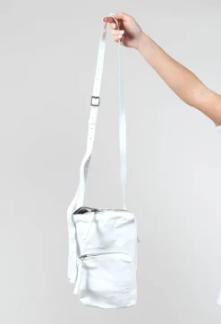 Twin Pocket Bag in White