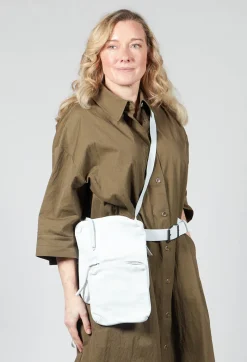 Twin Pocket Bag in White