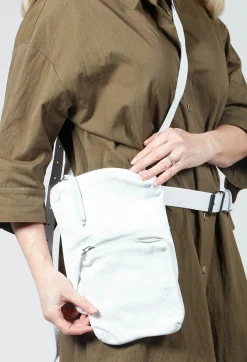 Twin Pocket Bag in White