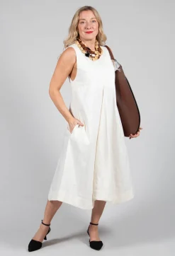 Twist Back Dress in Osso
