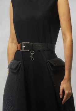 Two Tone Belt in Couple
