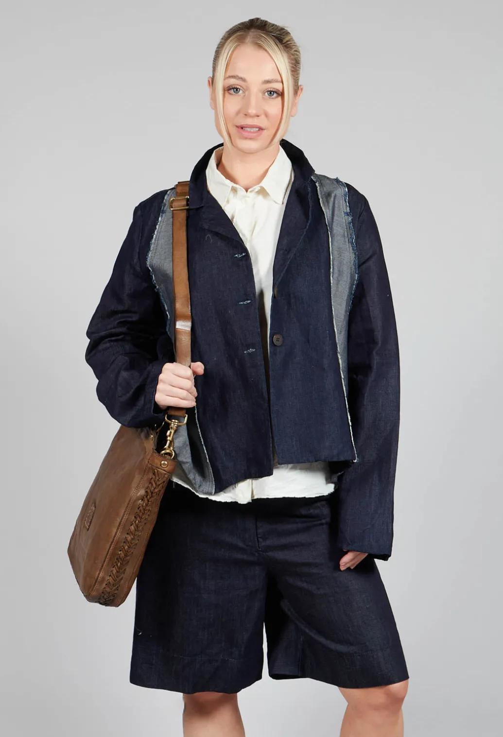 Two Tone Denim Jacket