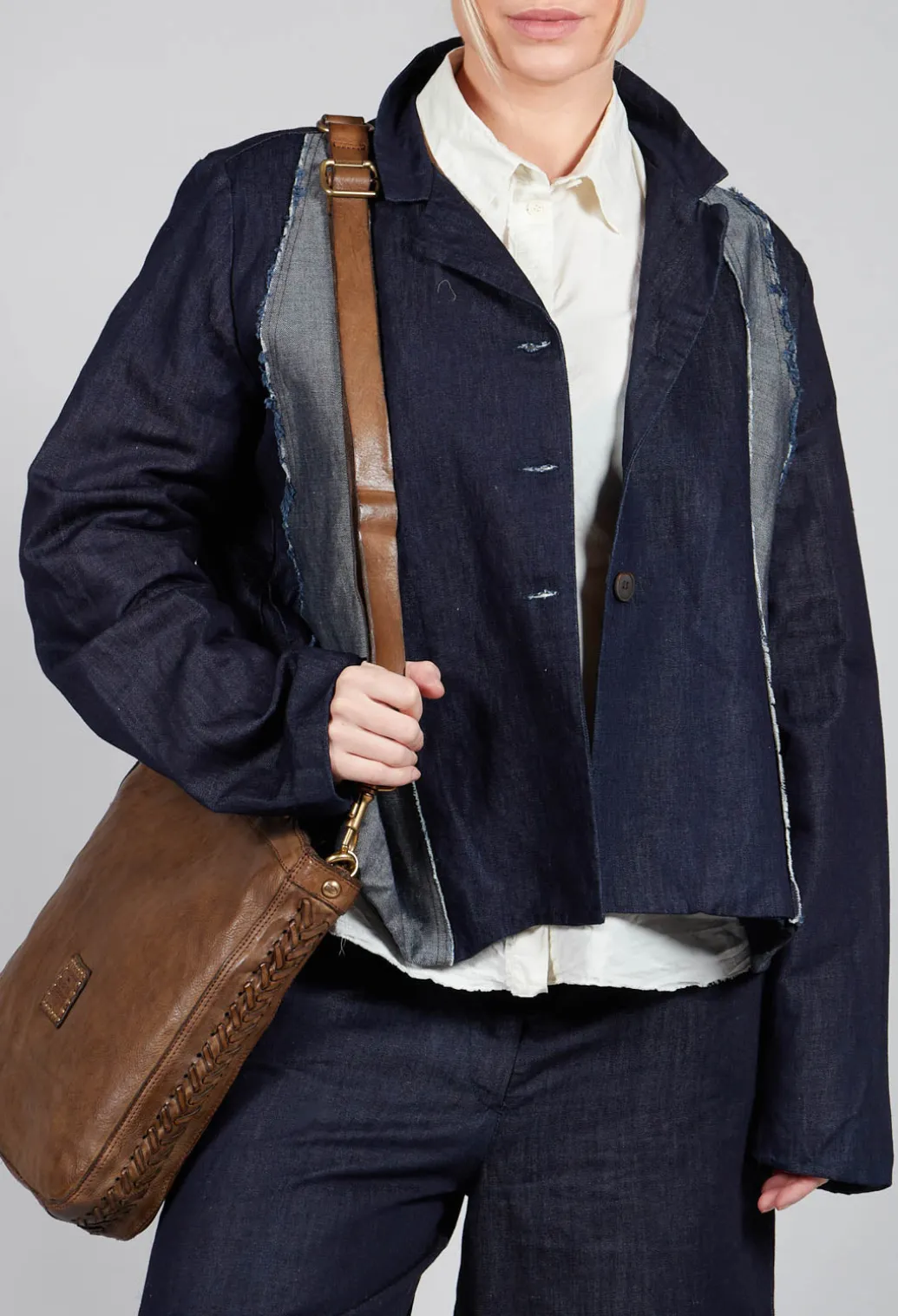 Two Tone Denim Jacket