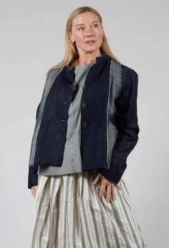 Two Tone Denim Jacket