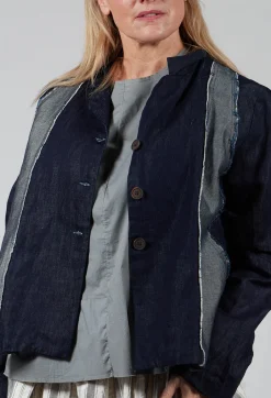 Two Tone Denim Jacket