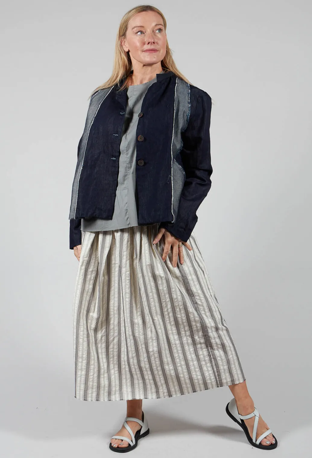 Two Tone Denim Jacket