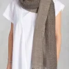 Two Toned Scarf in Grey/Brown