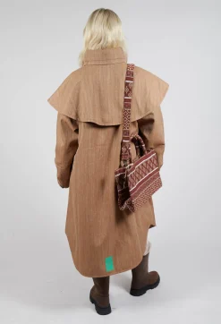 Tyfon Coat in Camel Tweed