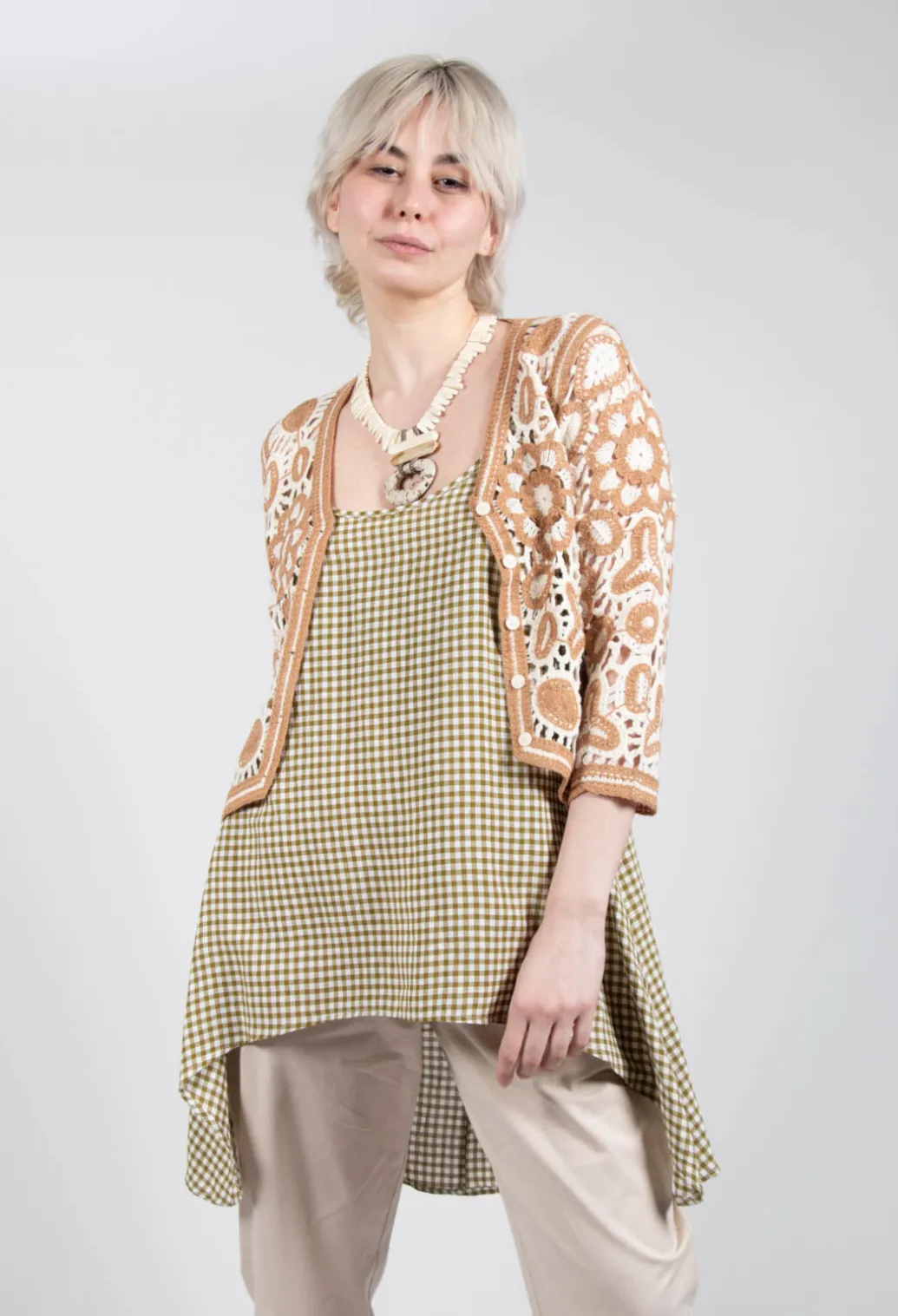 Ulrich Cardigan in Beige