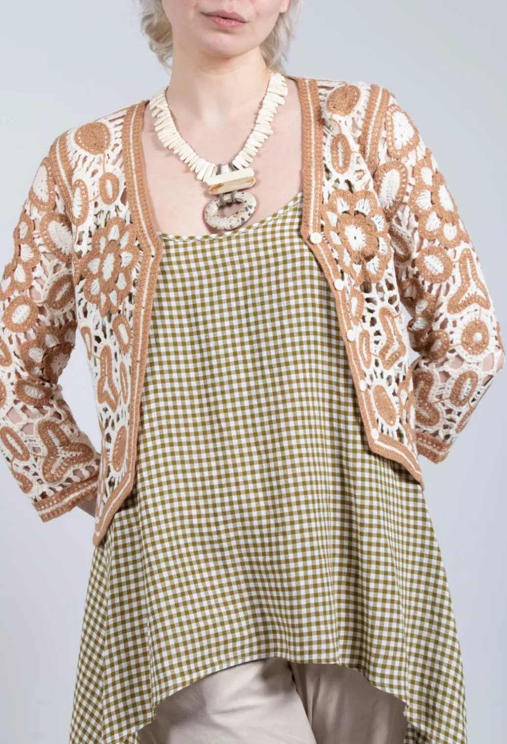 Ulrich Cardigan in Beige