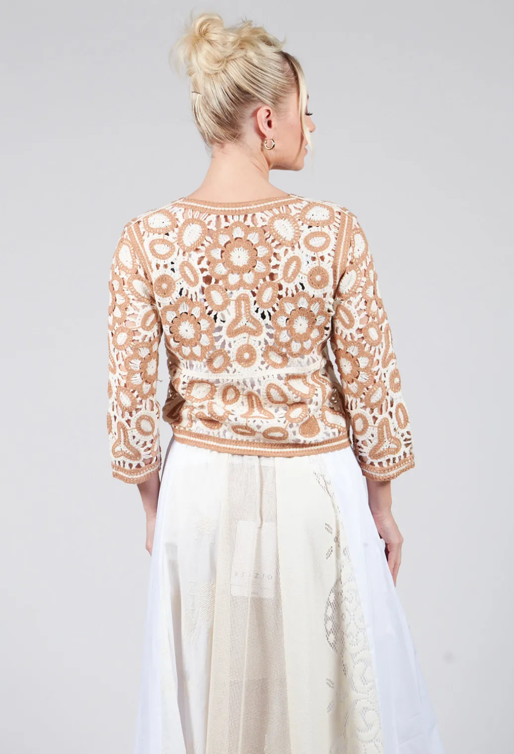 Ulrich Cardigan in Beige