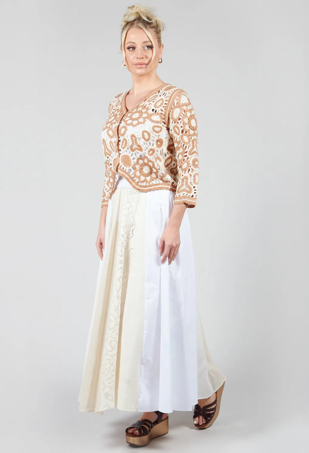 Ulrich Cardigan in Beige