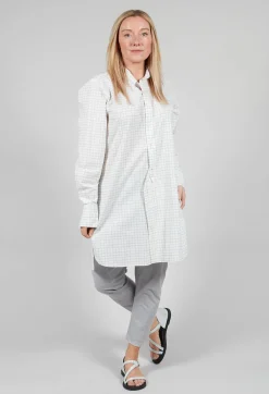 Unisex Charles Shirt in Natural Check