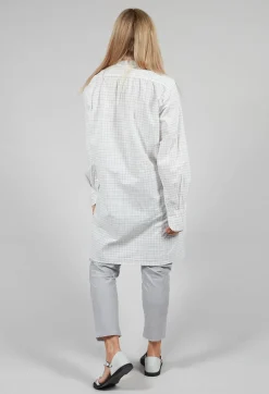 Unisex Charles Shirt in Natural Check