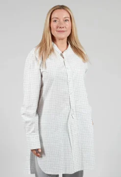 Unisex Charles Shirt in Natural Check