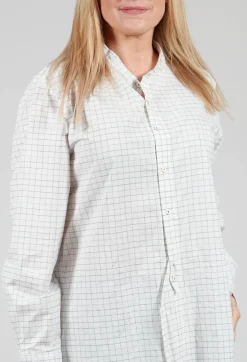 Unisex Charles Shirt in Natural Check