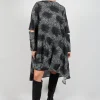 Upal Dress in Black and White