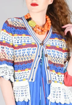 Uruguay Cardigan in Ecru