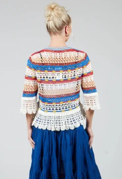 Uruguay Cardigan in Ecru