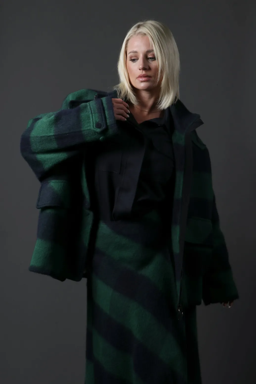 Utility Jacket in Anthracite