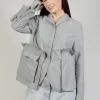 Utility Jacket in C.Coal 10% Mel