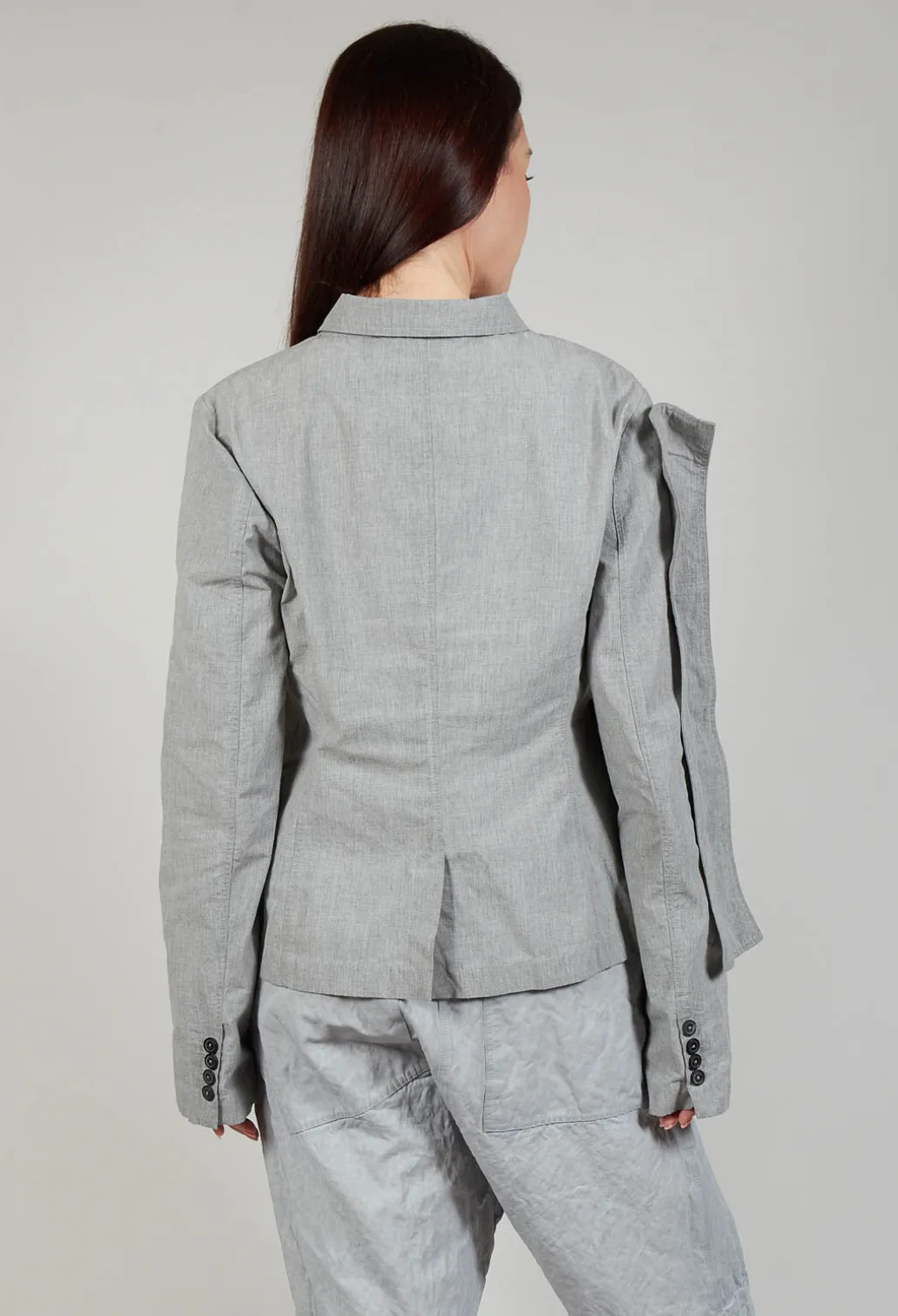 Utility Jacket in C.Coal 10% Mel