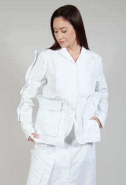 Utility Jacket in White