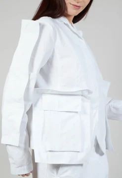 Utility Jacket in White