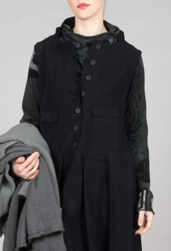 Utility Style Dress in Black