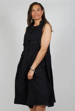 Utility Style Dress in Black