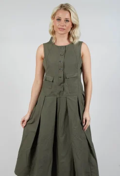 Utility Style Dress in Camp