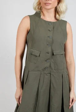 Utility Style Dress in Camp