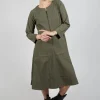 Utility Style Dress in Khaki