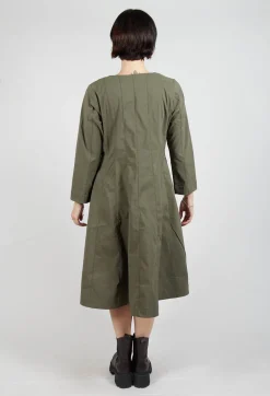 Utility Style Dress in Khaki