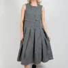 Utility Style Dress in Rock
