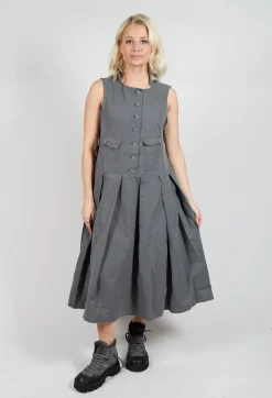 Utility Style Dress in Rock