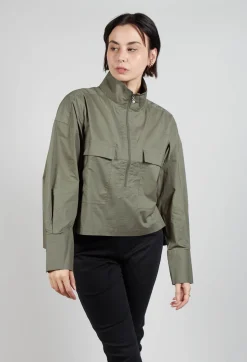 Utility Style Jacket in Khaki