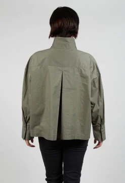 Utility Style Jacket in Khaki