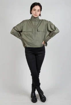Utility Style Jacket in Khaki