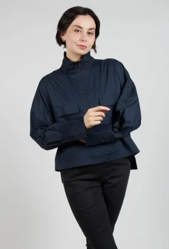 Utility Style Jacket in Navy